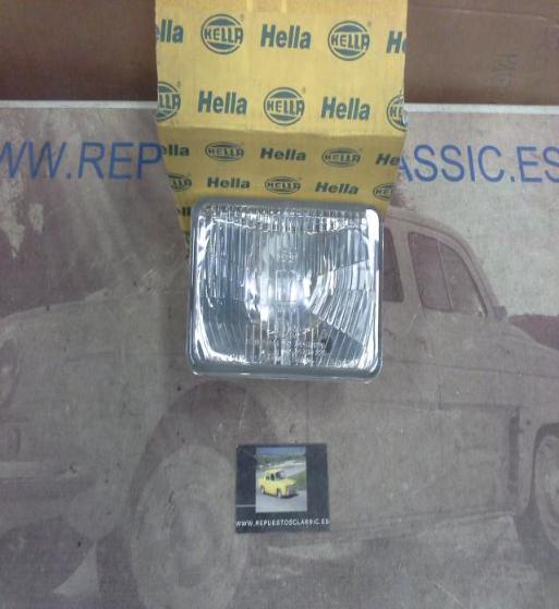 H192P2 OPTICA FARO LUZ DE CRUCE NISSAN L35, L45, L60, L80, EBRO 167x107mm. H4 CON LUZ POSICION, HELLA 1AB121746004-12153