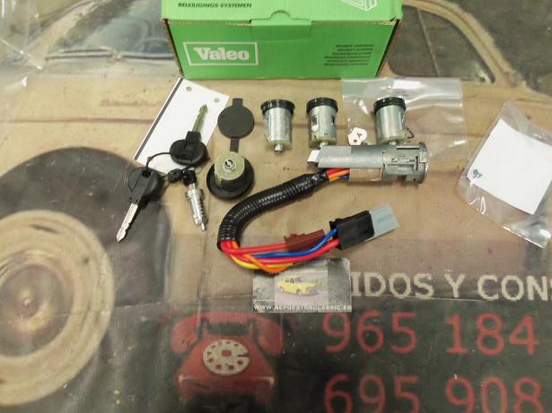 252403 VALEO P1 KIT COMPLETO CERRADURAS CITROEN XANTIA
