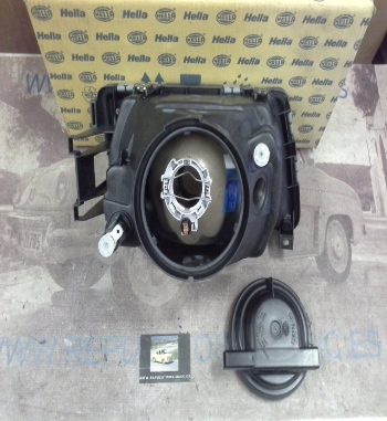 H203P3 FARO IZQUIERDO H4 AUDI 100 82>90, HELLA 1AH004089071-12234