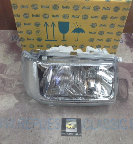 H207P3 FARO DERECHO H1+H4 AUDI 90, COUPE (B3) 87>96, HELLA 1DJ005995081-12454