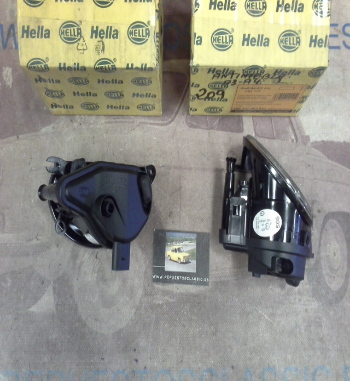 H209P3 JUEGO FAROS ANTINIEBLA H7 AUDI A3 (8P1) 03>, Q7 (4LB) 06> HELLA 1NO247003011-1NO247003021
