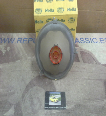 H253P3 OPTICA FARO REDONDO HELLA 1024 FOCO EUROPEO 170mm.