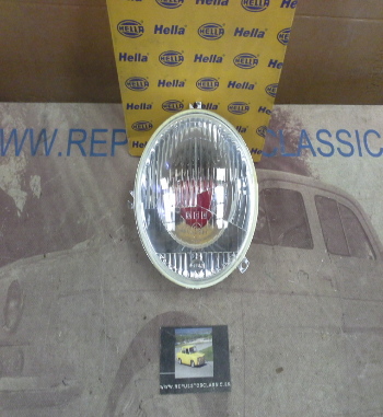 H265P3 OPTICA FARO REDONDO FOCO EUROPEO 150mm. HELLA 1096, 1097, 1098