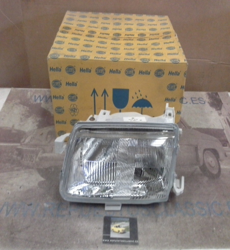 H283P3 FARO IZQUIERDO H4 OPEL ASTRA F 91>98, HELLA 1AG007573051-12637 REG. MANUAL