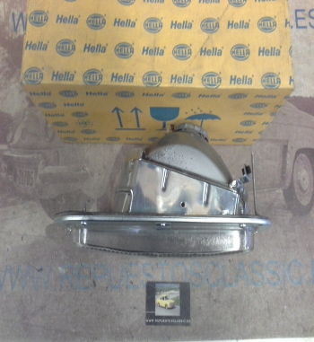 H282P3 OPTICA FARO AUTOBUS SETRA S80, S110, S120, S130, S150, HELLA 1AG001107037 (10024)