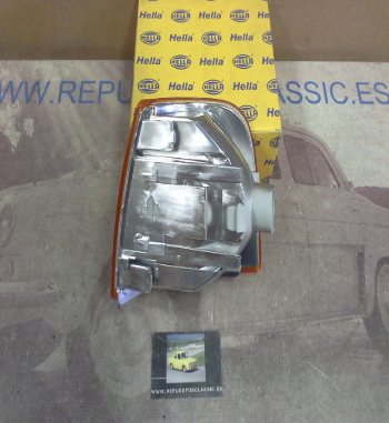 H468P5 PILOTO INTERMITENTE DELANTERO DERECHO AMBAR AUDI 100 82>90, HELLA 9EL127354011 (92382)