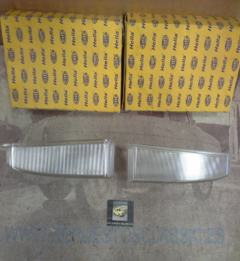H471P5 JUEGO CRISTALES FAROS H4 CAMION DAF 65/75/85, HELLA 9ES140722005-9ES140721005 (94167-94166)