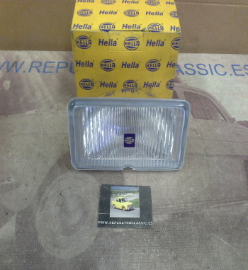 H476P5 OPTICA FARO LARGO ALCANCE H3 COMET 550, HELLA 1FD135198011 (15188) 195x95mm.