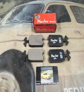 P065 JUEGO PASTILLAS FRENO CITROEN 2CV,AMI,DYANE,MEHARI