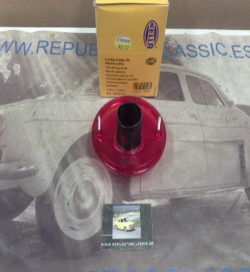 H529P6 TULIPA PILOTO TRASERO REDONDO CAMION, REMOLQUE, CARAVANA, MERCEDES LP 63>, HELLA 9EL113324001 (92127) 145mm