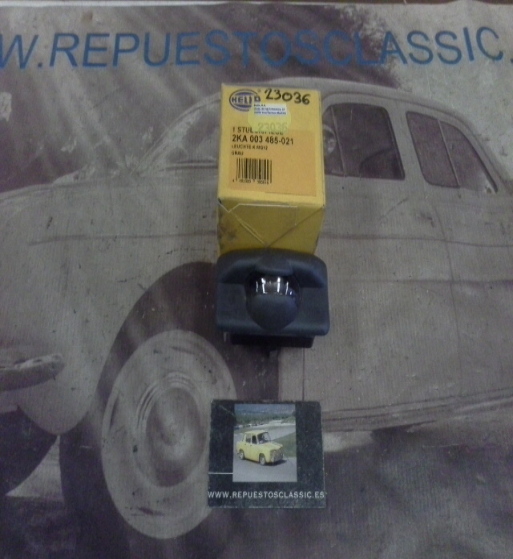 H534P6 PILOTO LUZ MATRICULA OPEL ASCONA B/C, CORSA A, KADETT D/E, MANTA B, REKORD E1, HELLA 2KA003485021 (23036)
