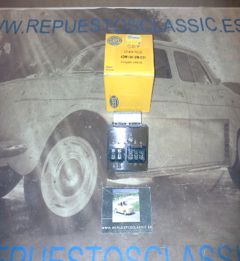 H548P6 RELE INTERMITENCIA MAN 24v. 3+1X21W , HELLA 4DW004356051 (41014)