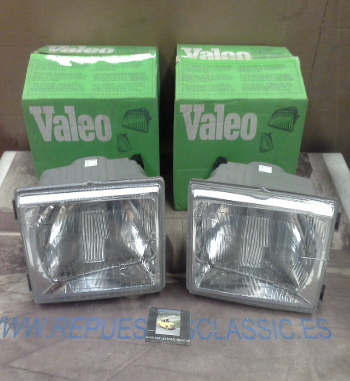 IRE510P1 JUEGO FAROS H4 RENAULT ESPACE, TRAFIC ->88 VALEO 068967-068968