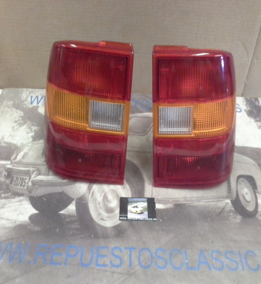 62792-62793 P7 JUEGO PILOTOS TRASEROS OPEL VECTRA A 88->