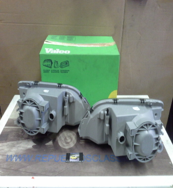 01P10 JUEGO FAROS H4 OPEL OMEGA A 86->94, VALEO 082673-082674 REG. ELECTRICA (SIN SERVOMOTOR)