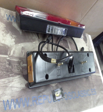 Pi657P3 JUEGO PILOTOS TRASEROS CAMION MERCEDES ACTROS AXOR, ATEGO, NKW 94> VALEO 090649-090650, CON LUZ MATRICULA