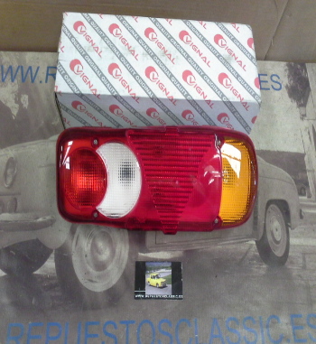Pi658P3 PILOTO TRASERO IZQUIERDO CAMION LC5 TD 11C IVECO, RENAULT, MAN, DAF (6 PINS) REF. 153000