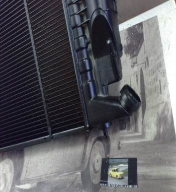 RAM260P12 RADIADOR MOTOR CITROEN ZX (N2) 91>97 1.6/1.8/1.9 VALEO 730508 (COBRE/PLASTICO 615x360x30mm)