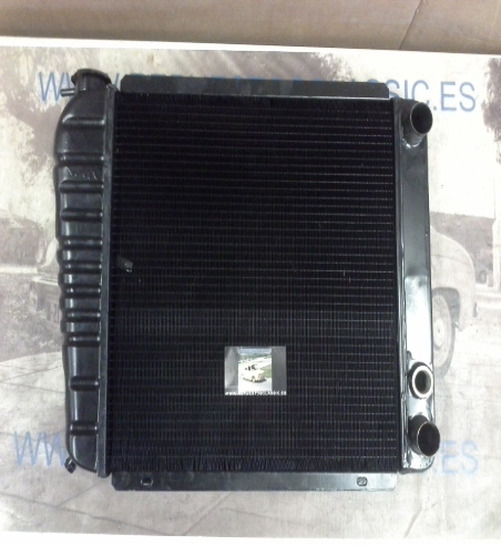 RAM266P12 RADIADOR MOTOR PUMA CHAUSSON PEUGEOT 505 GR/SR GASOLINA VALEO 961660 (COBRE 400x360x35mm)
