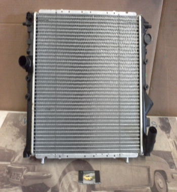 RAM285P14 RADIADOR MOTOR RENAULT 19 1.8 16v 88> VALEO 810914, ORIGEN 7700784041 (ALUMINIO/PLASTICO 430x400x35mm)