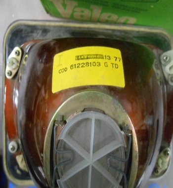 61228103 FARO IZQUIERDO SIMCA 1000 3 ORIGINAL MARCHALL NUEVO