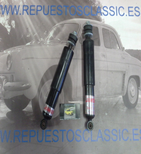 AM369P2 JUEGO AMORTIGUADORES TRASEROS JUNIOR DOBLE EFECTO RENAULT 8, 10, ALPINE A110, 1300, 1600