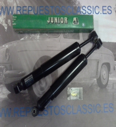 AM375P2 JUEGO AMORTIGUADORES TRASEROS JUNIOR 183 CITROEN 2CV MODERNO, DYANE 6, MEHARI