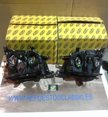 25P10 JUEGO FAROS CARELLO TOYOTA AVENSIS ( T22 ) 97-> H7+H7 MAGNETI MARELLI LPE001/LPE002 - 712754059340/712754059341