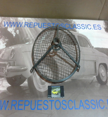 HELi08 REJILLA PROTECTORA HELICE VENTILACION MOTOR CITROEN 2cv 1 SERIE (3 PATAS DE SUJECION)