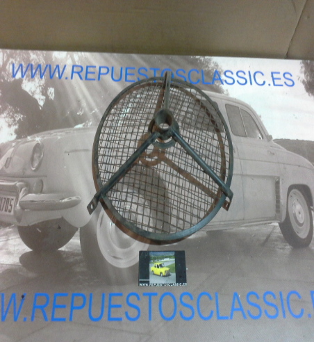 HELi08 REJILLA PROTECTORA HELICE VENTILACION MOTOR CITROEN 2cv 1 SERIE (3 PATAS DE SUJECION)