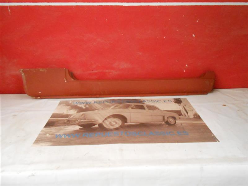 TAL16 FALDON BAJO PUERTA COMPLETO DERECHO (SOLERA, TALONERA) SEAT 133