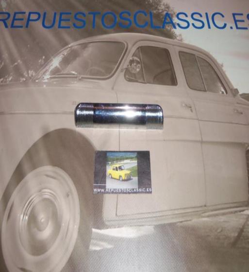 MAN112* MANETA TIRADOR PORTON TRASERO PLASTICO CROMO SEAT 127