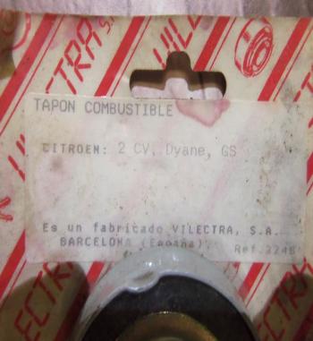 T146 TAPON COMBUSTIBLE CITROEN 2CV, DYANE, GS