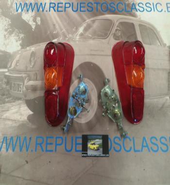 LI14/LI15** JUEGO PILOTOS TRASEROS SIN GOMA RENAULT 4