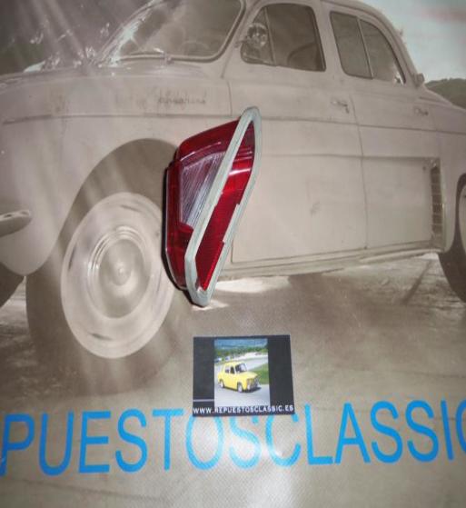 IC249P4 TULIPA TRASERA IZQUIERDA CON LUZ MATRICULA CITROEN 2CV