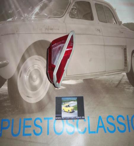 IC249P4 TULIPA TRASERA IZQUIERDA CON LUZ MATRICULA CITROEN 2CV