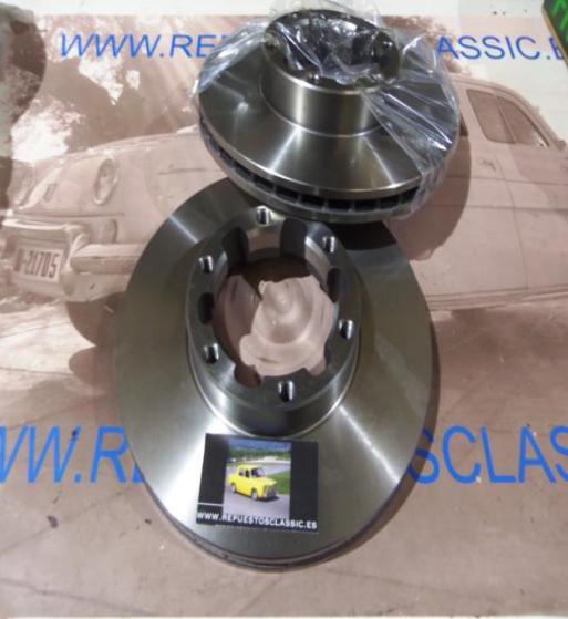 09711810P1 JUEGO DISCOS FRENO DELANTEROS NISSAN TRADE