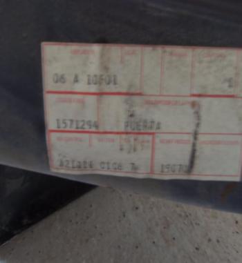 P3-12 PUERTA TRASERA IZQUIERDA FORD CORTINA MKIII REF 1571294 ORIGINAL FORD