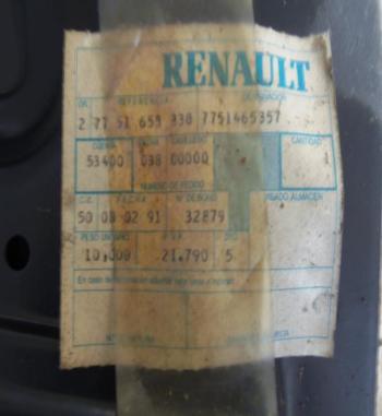 P5-1 PUERTA IZQUIERDA RENAULT EXPRESS ORIGINAL RENAULT