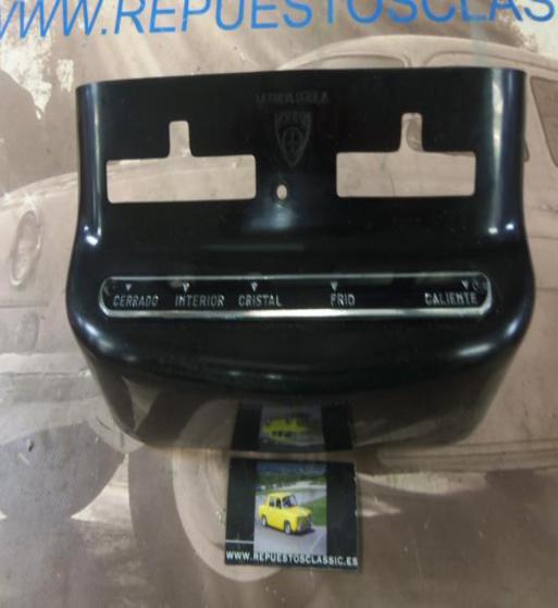 P1500 CARCASA CONSOLA MANDOS CALEFACCION SEAT 1400 C, 1500