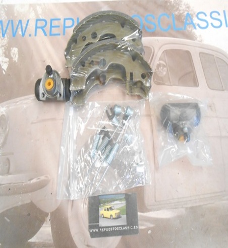 TV011403 KIT FRENO TRASERO RENAULT 4, 5, 6, 7, 5 ALPINE