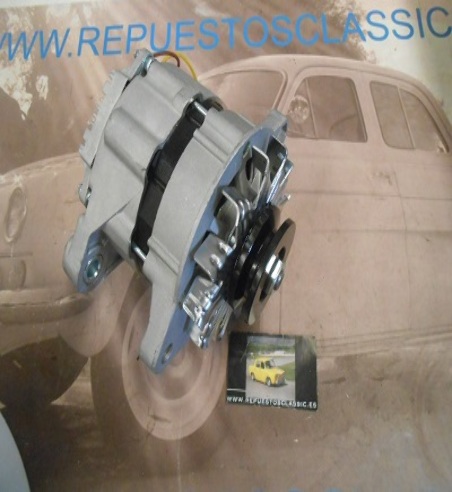 TV55692 ALTERNADOR SEAT 124, 1430, 1200 SPORT, 128 50A CON REGULADOR INCORPORADO