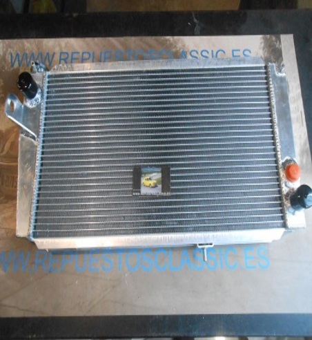 TVZHRNR004 RADIADOR RENAULT 5 ALPINE TURBO SOBREDIMENSIONADO MEDIDAS PANAL 550x280x40 MAYOR REFRIGERACION