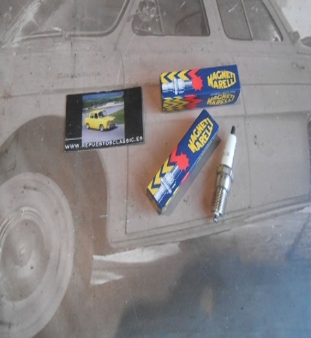 T7LCR JUEGO BUJÍAS MAGNETI MARELLI CITROEN VISA 2 CILINDROS