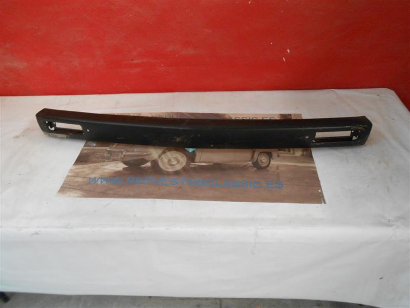 PAR34 PARAGOLPES DELANTERO METALICO NEGRO SEAT 127 2ª SERIE