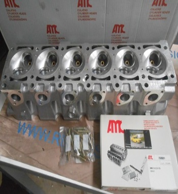 910065 CULATA BMW E30, E34 325i, 525i, 528e MOTOR M20B25 2.5 INYECCION 1983-91 CON TORNILLOS