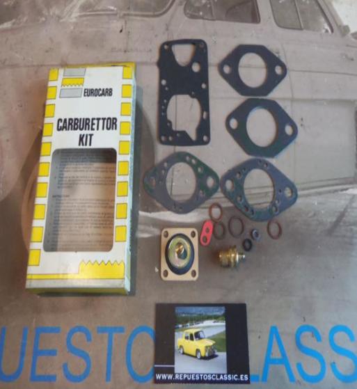S1051 SUPER KIT REPARACION CARBURADOR SOLEX 32 PBISA-12 PEUGEOT 205