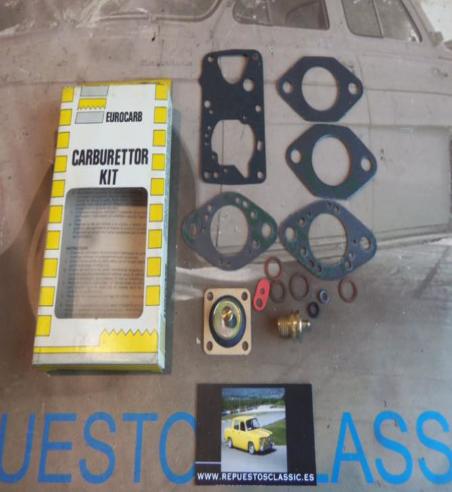 S1051 SUPER KIT REPARACION CARBURADOR SOLEX 32 PBISA-12 PEUGEOT 205