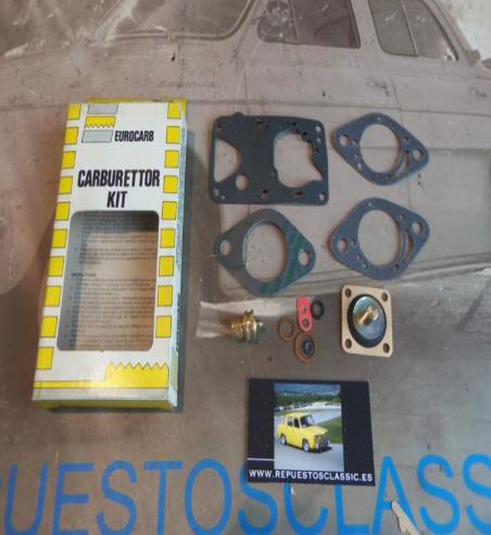 S1086 SUPER KIT REPARACION CARBURADOR SOLEX 32 BISA TALBOT SOLARA GLS