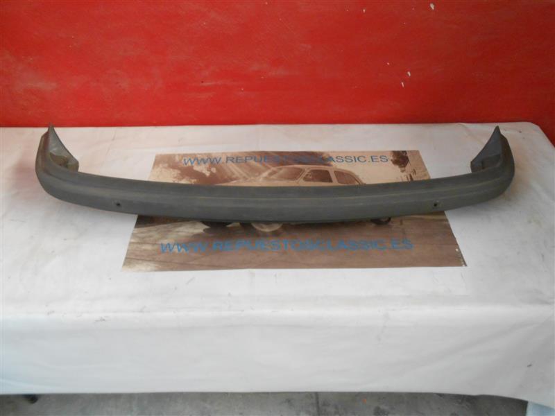 J15-2 PARAGOLPES PLASTICO TRASERO SEAT 127 CL COLOR NEGRO
